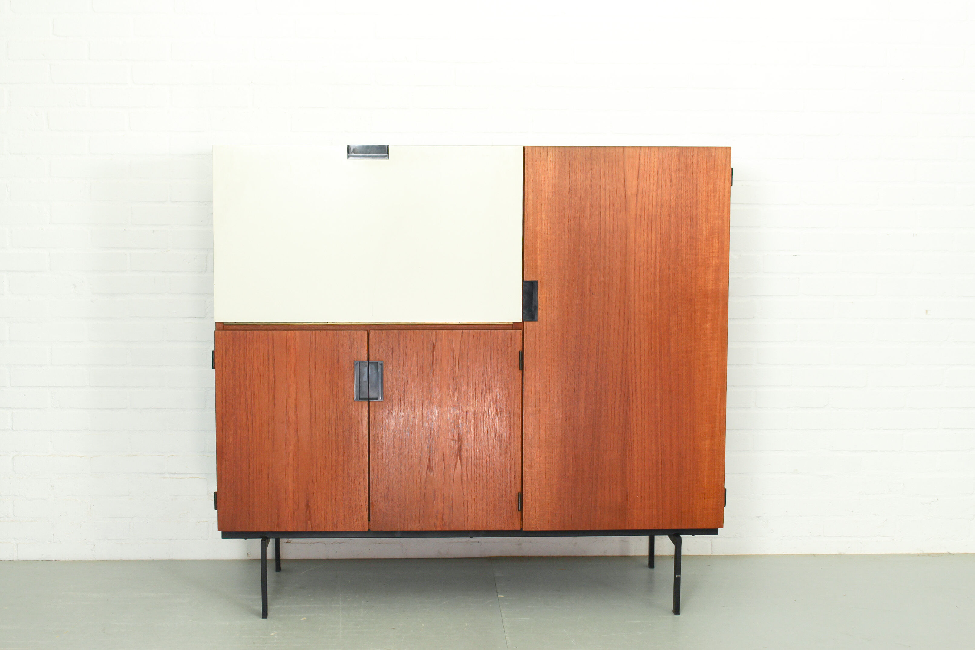 CU01 teak cabinet by Cees Braakman for Pastoe, 1958