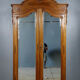 Louis XV wardrobe in walnut with blond patina circa 1880-1900