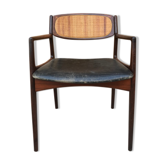 Scandinavian armchair signed