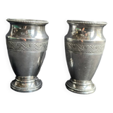 Rare pair of small Christofle vases