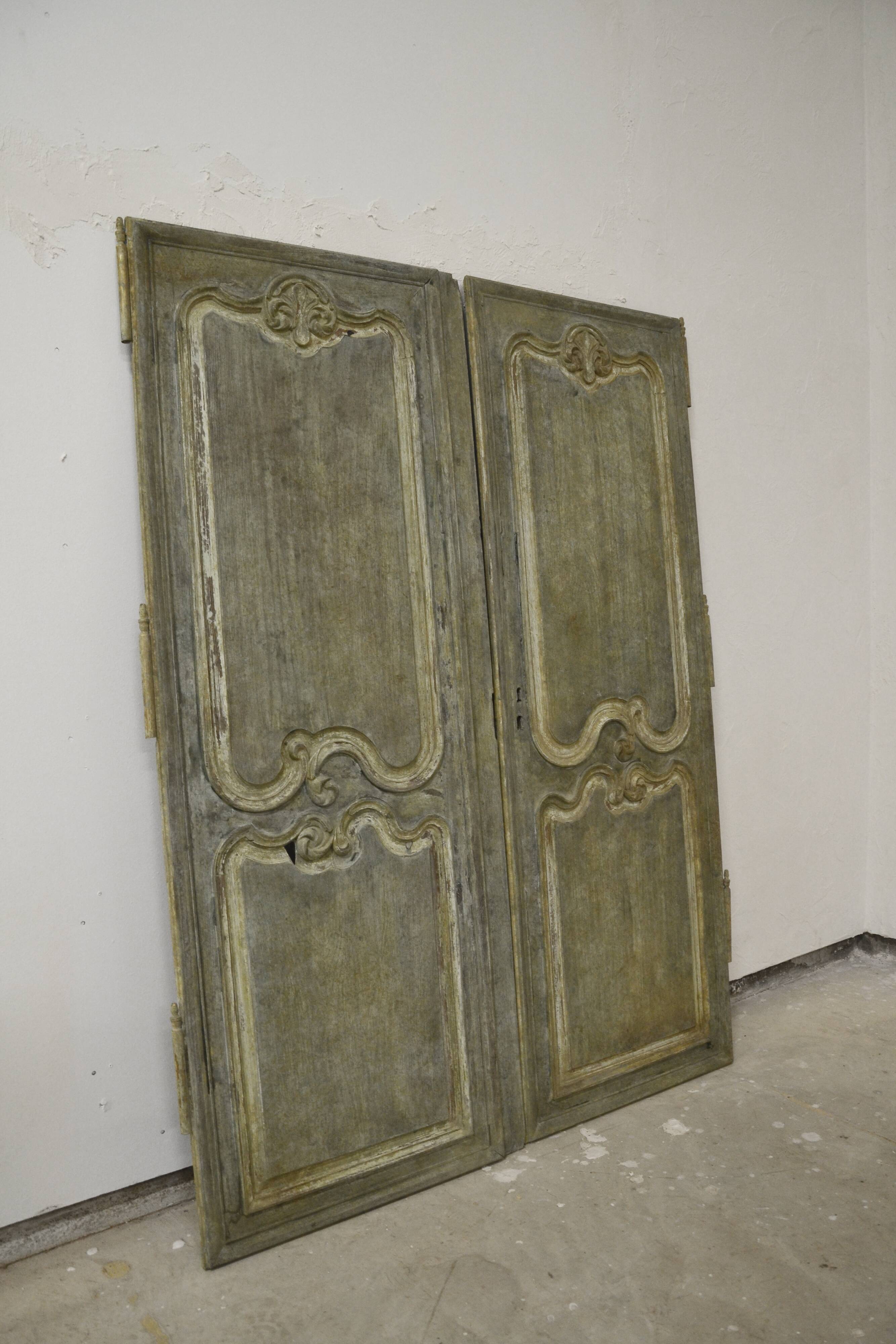 Pair of old doors