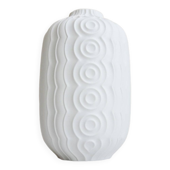 Vase en porcelaine biscuit, porcelaine Heinrich, Selb Bavière