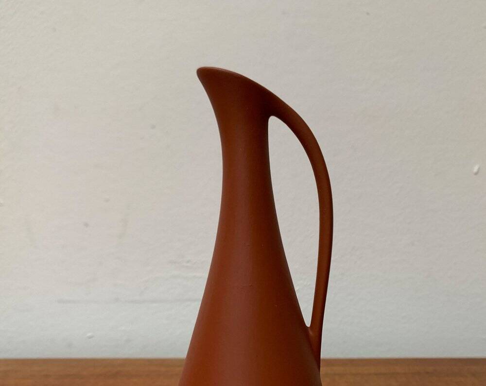 Ceramic Terra-Sigillata Carafe Vase from Mid-Century Germany, 1960s