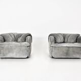 Confidential living room set by Alberto Rosselli for Saporiti Italia,