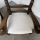 Pair of Dudouyt armchairs from the 1950s, oak.