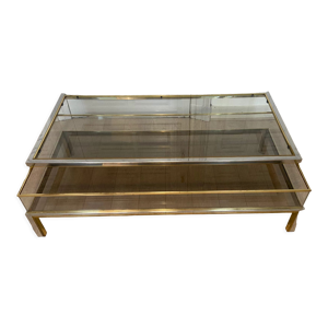 table basse vitrine,