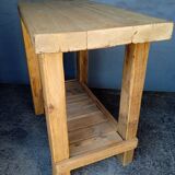 Workbench 100cm old solid wood
