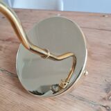 Vintage glass globe wall lamp