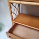 Bookcase shelf vintage in rattan