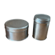 Set of 2 small aluminum boxes