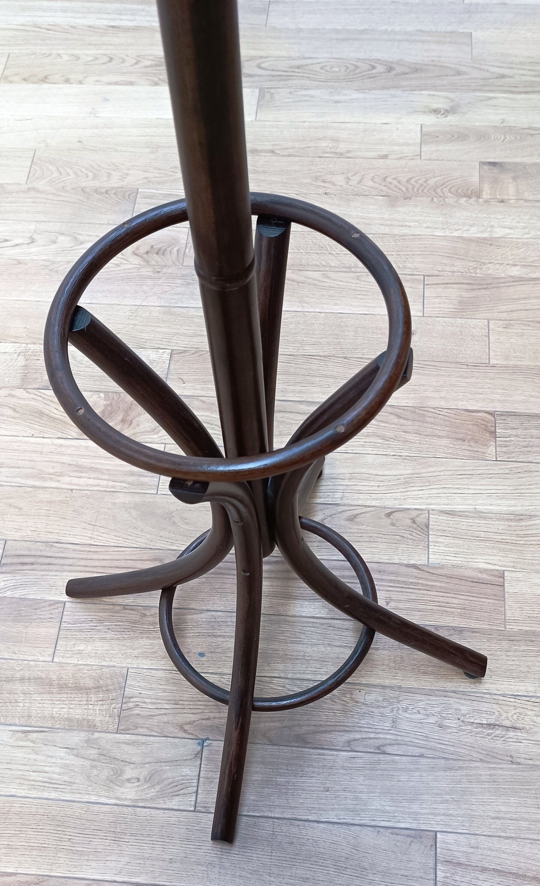 Vintage wooden coat rack