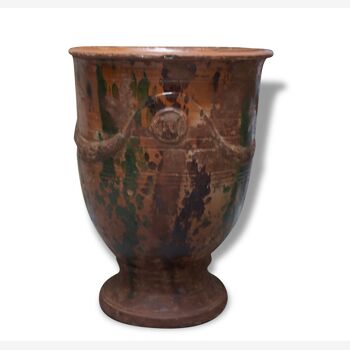 Large vase of Anduze end 19 °