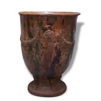 Large vase of Anduze end 19 °