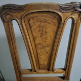 Table and 10 Art Nouveau style chairs.