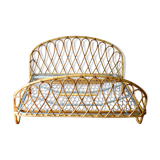 Rattan bed two people