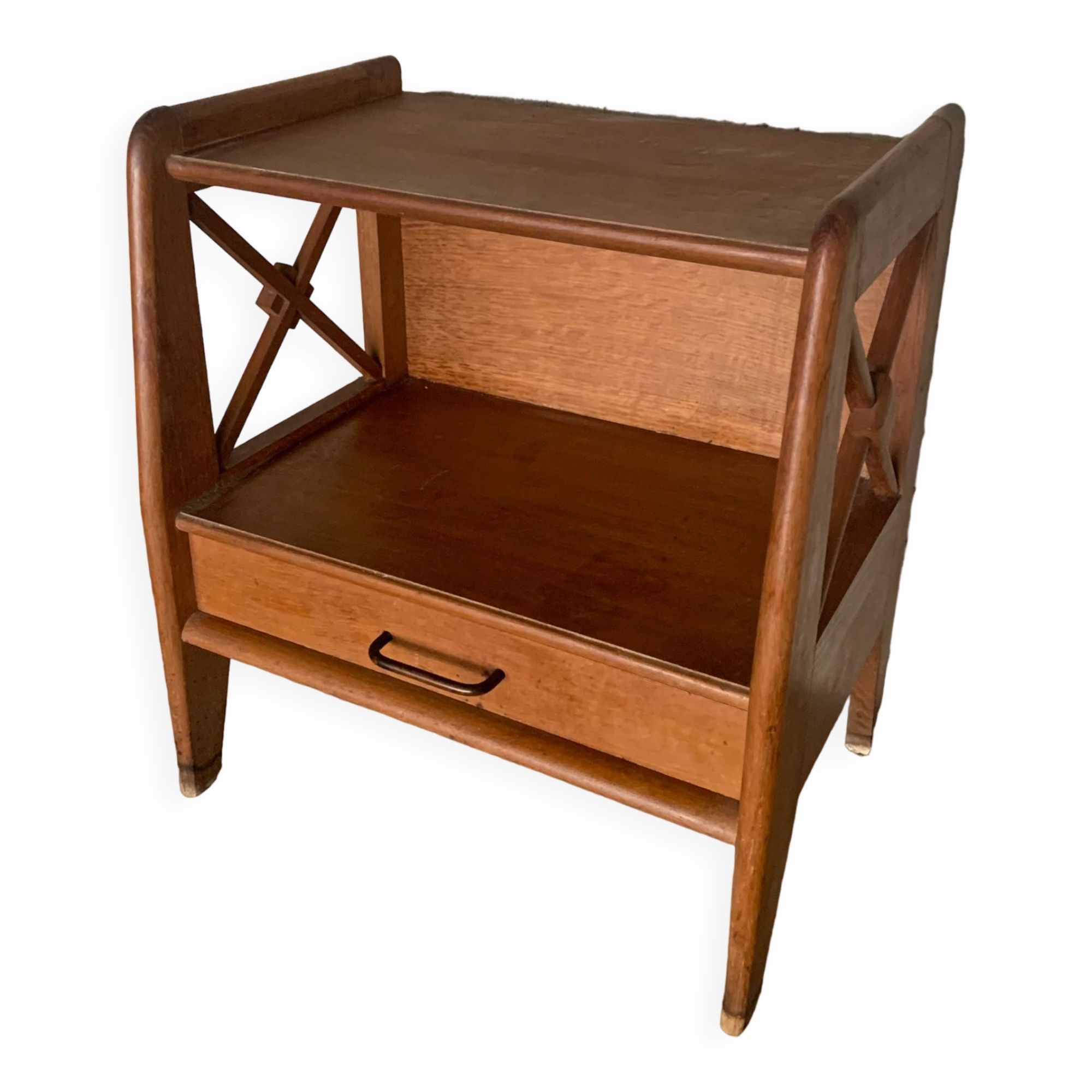 Bedside table wooden 50s
