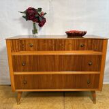 Mid Century Retro Teak Chest of Drawers by Austinsuite Circa 1960  A stunni
