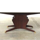 Onyx top 8 person dining table
