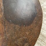 19th century oak pedestal console