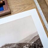 Amélie-les-Bains, vintage, photo print from 1935.