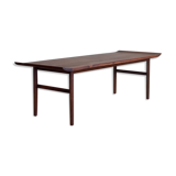 Table basse danoise palissandre de mi-siècle par Kurt 'stervig, Jason M’bler