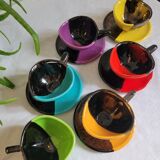 Vallauris coffee service by Auguste Lucchesi