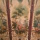 Louis XVI period screen, oil on canvas