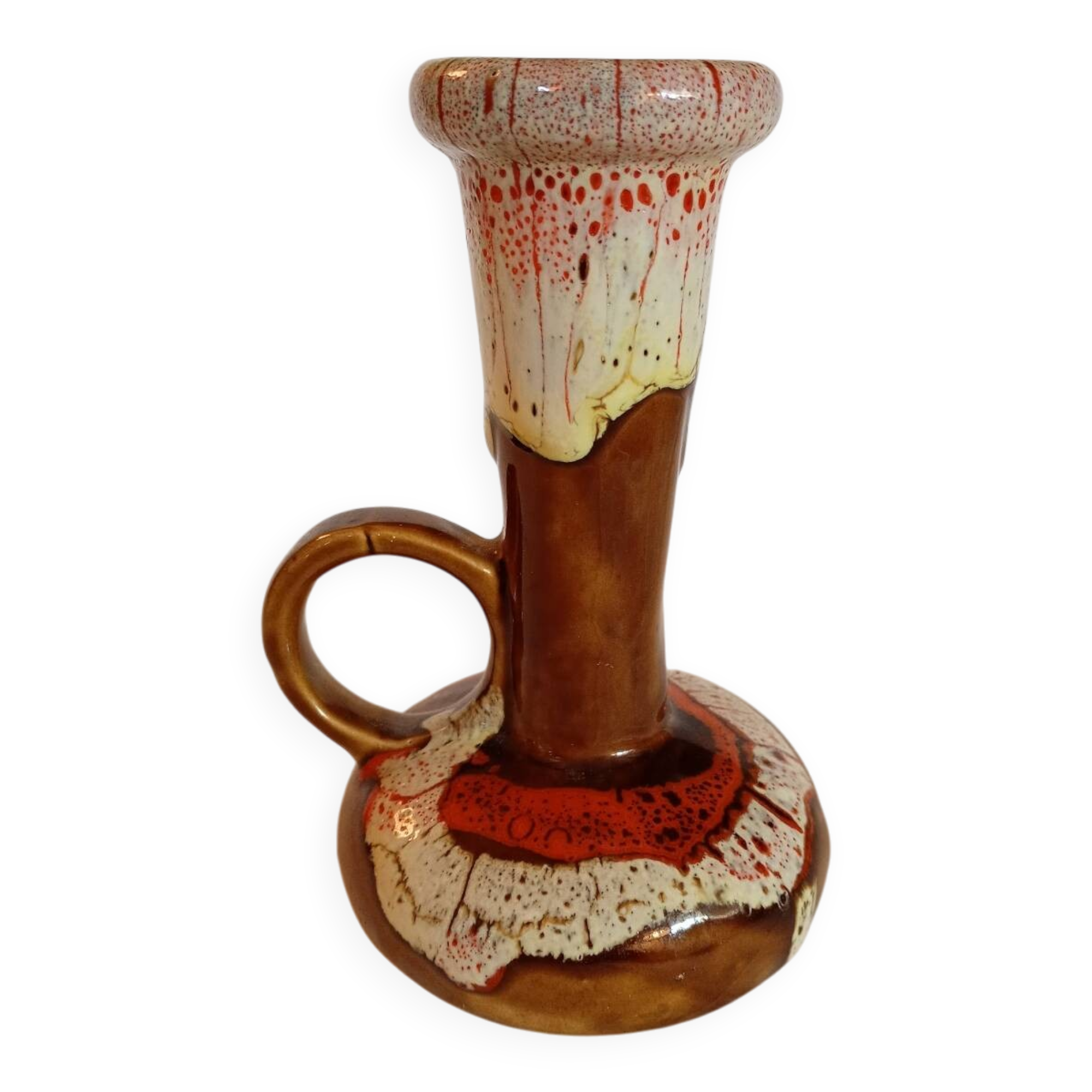 Vintage candlestick vase