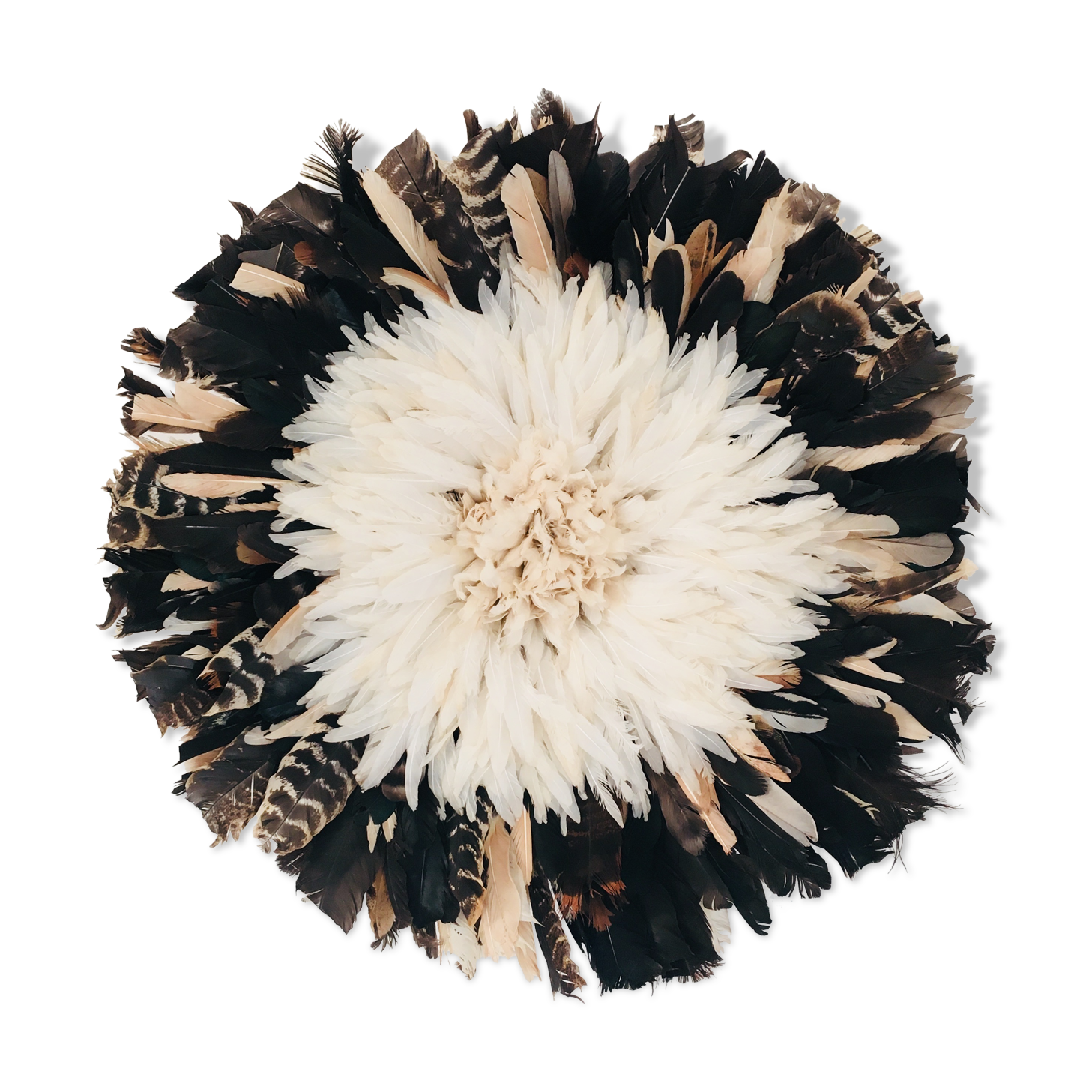 Juju hat black white 65 cm