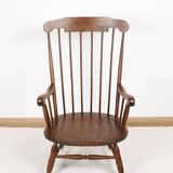 Vintage armchair with cushion