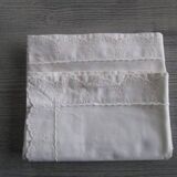 Old embroidered pillowcase: 69x62cm