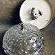 Antique luminaire glass and bronze house lucien gau