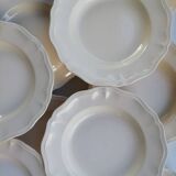 Set of Digoin Sarreguemines plates