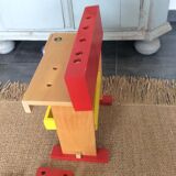 Child wooden workbench