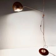 Vintage Floor Lamp, Chromed and Metal Structure, Italy 1960s