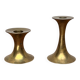 Mid-Century Brass Candleholders, 1960s, Set of 2