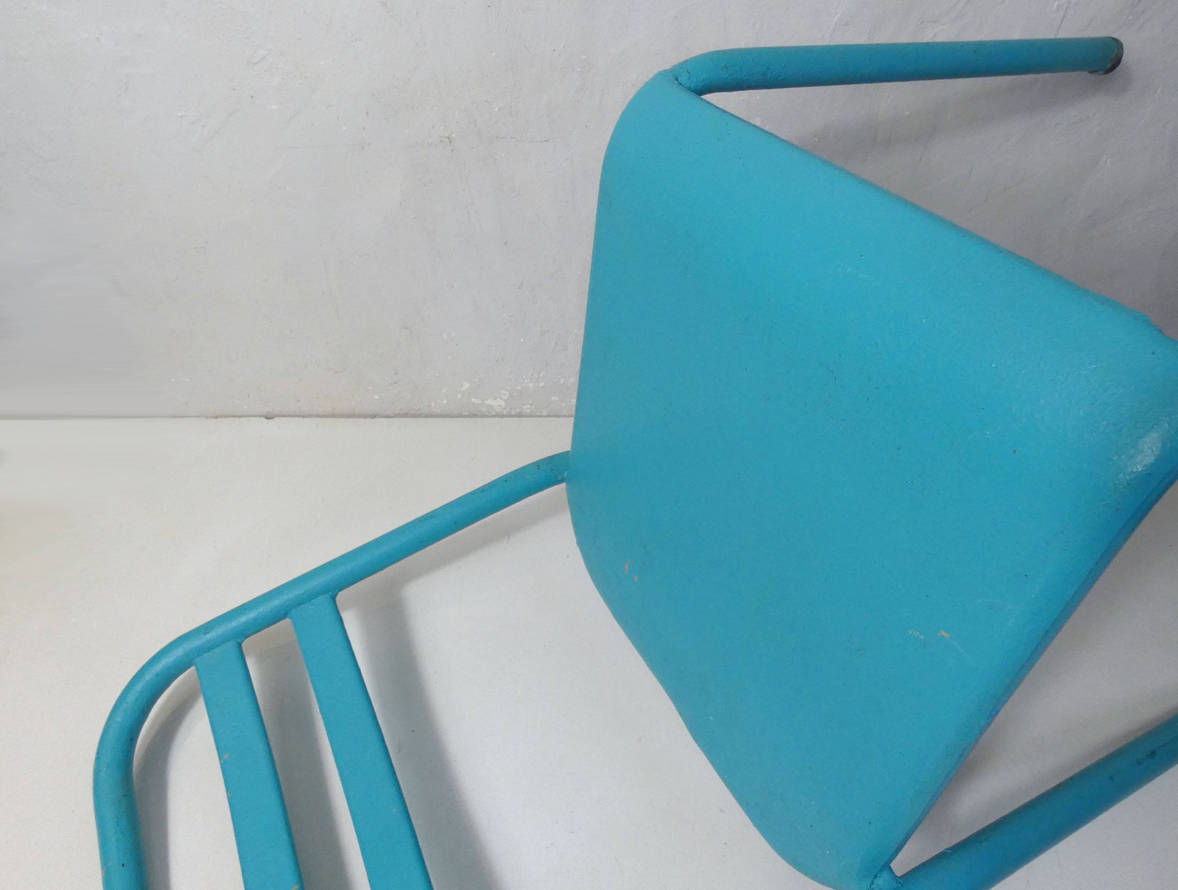 Ancienne chaise de jardin Tolix