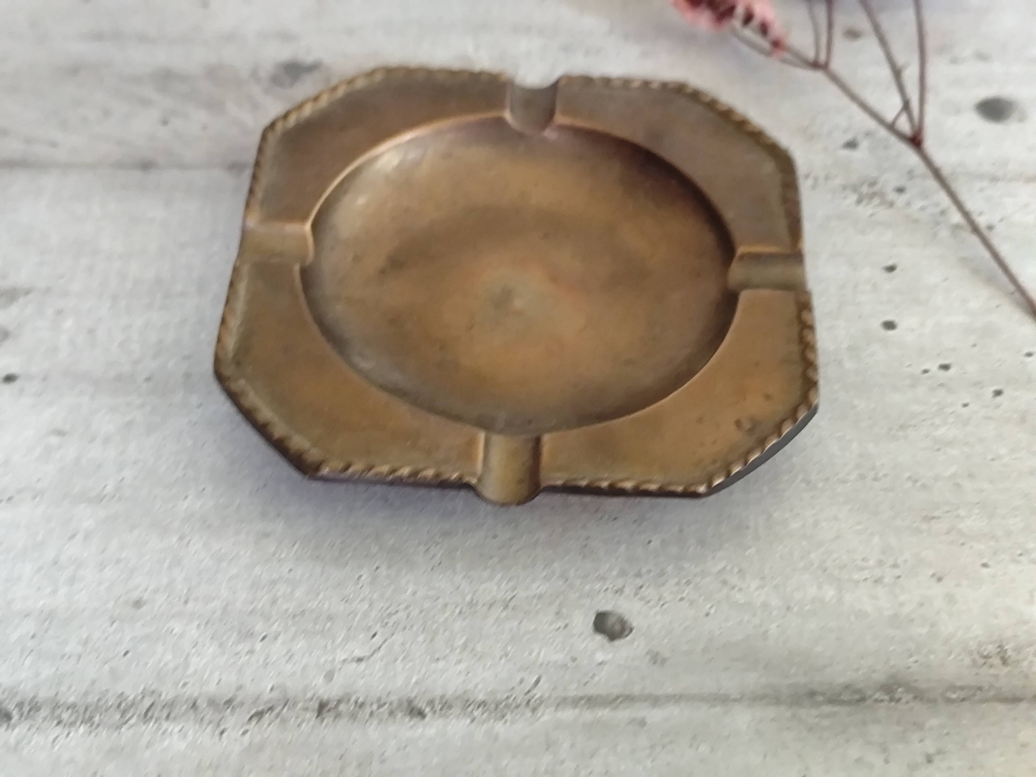 Brass ashtray