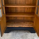 Glass-glazed Parisian wardrobe 1930