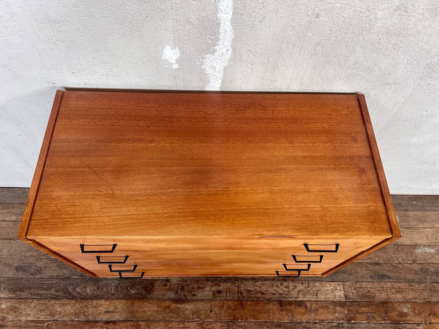 Commode en teck vintage