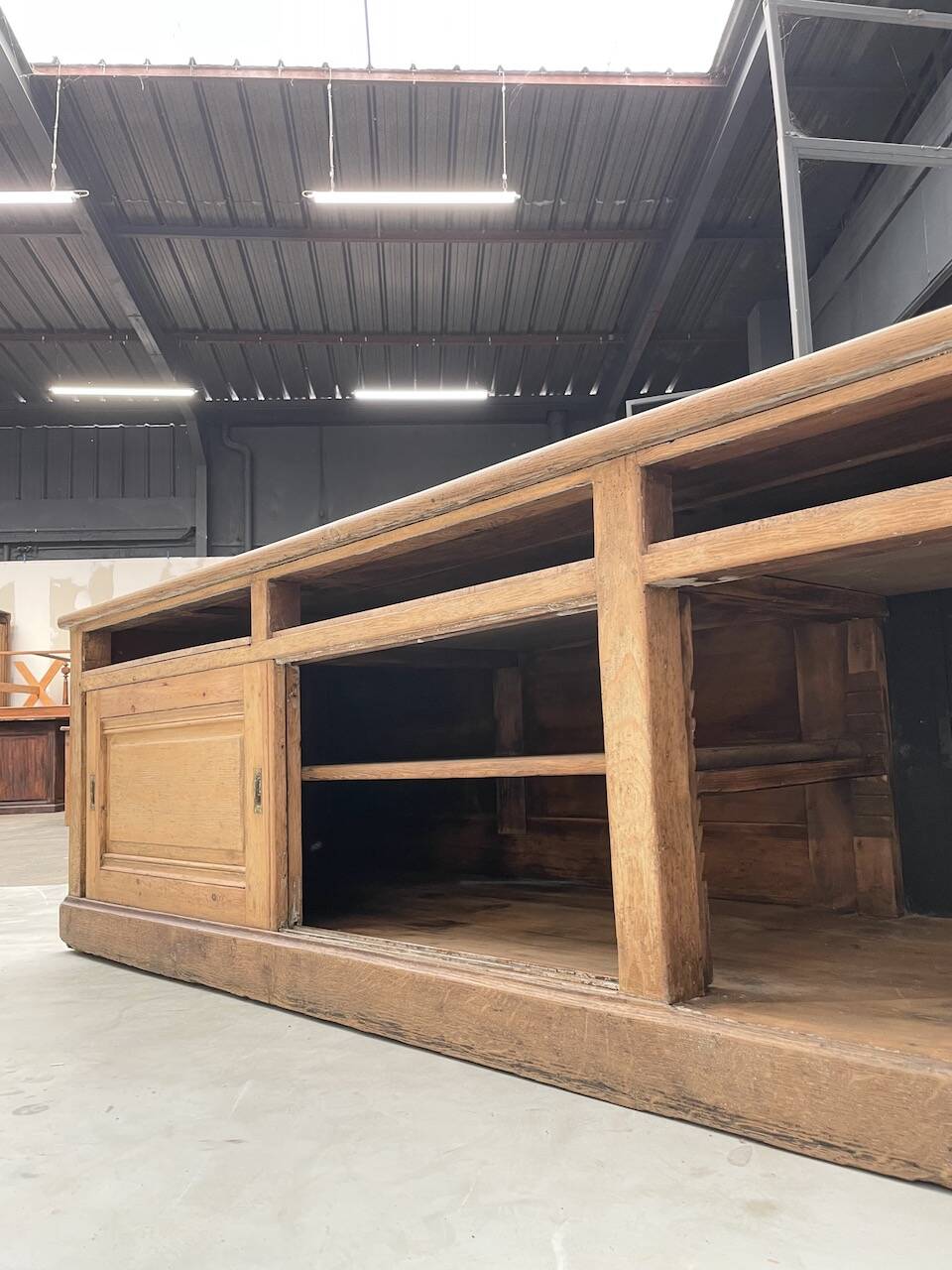 XXL oak and pine counter 350cm