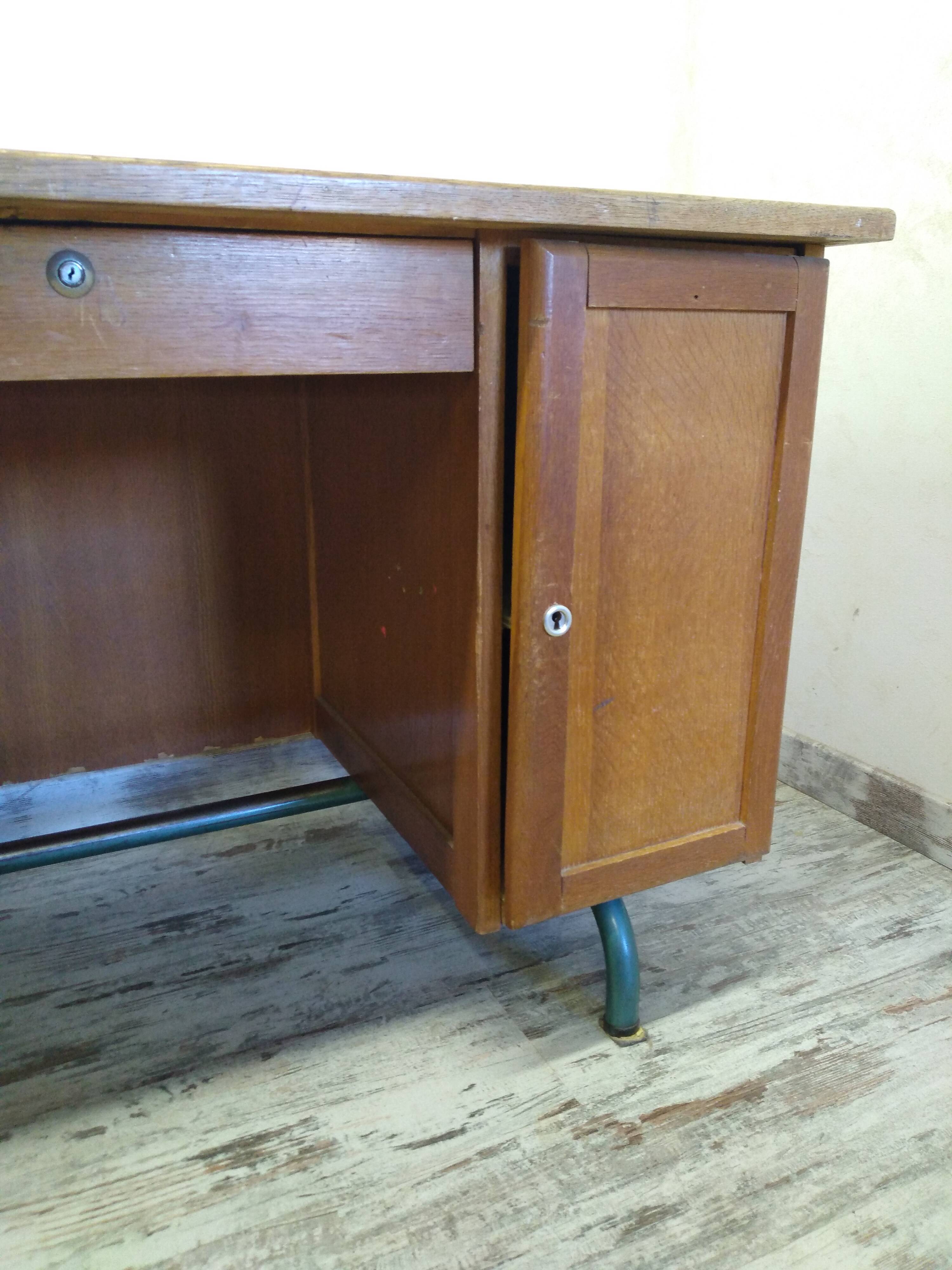 Old schoolmaster's desk