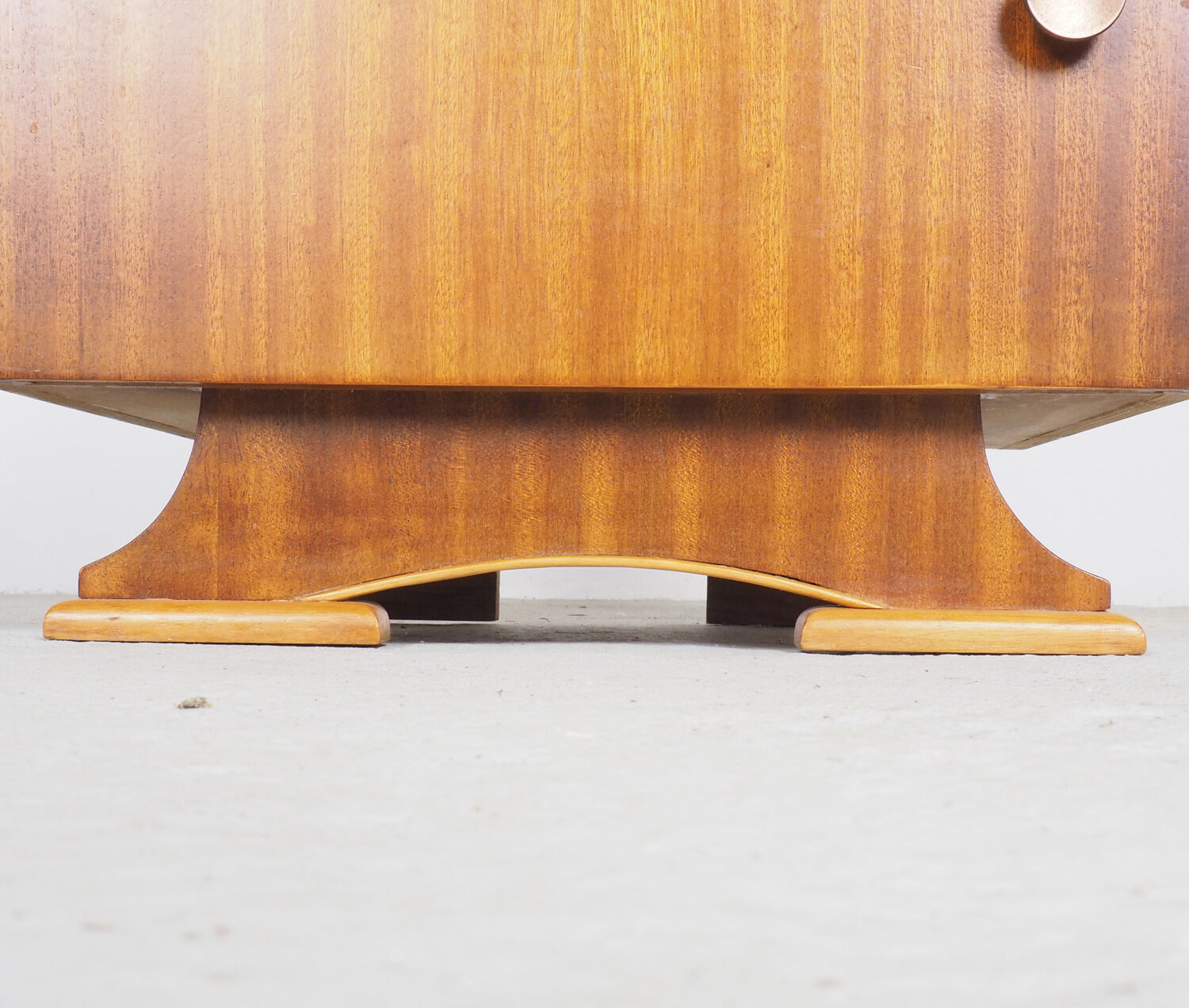 Set of 2 vintage Dutch bedside tables, 1950's