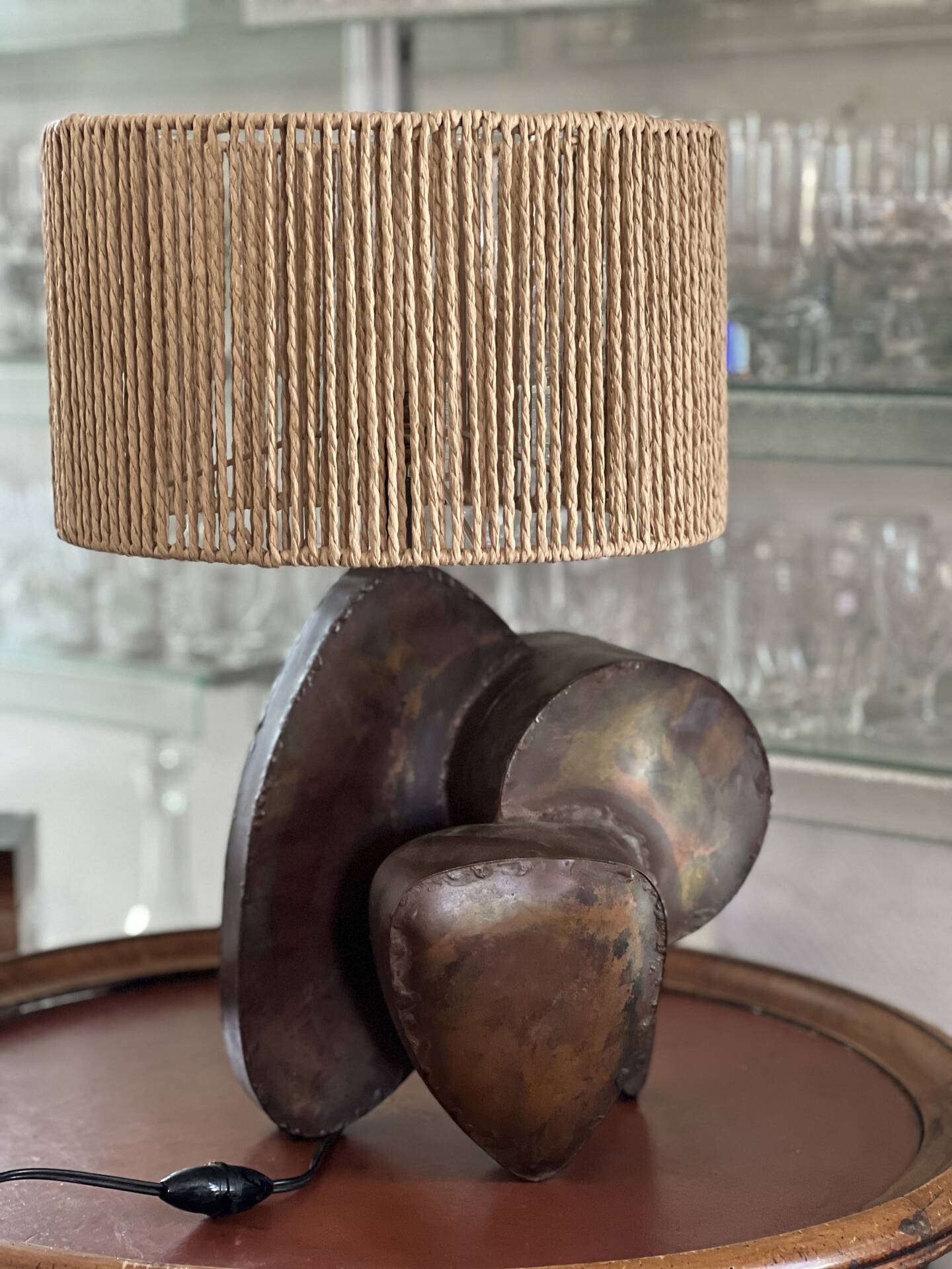 Brutalist lamp