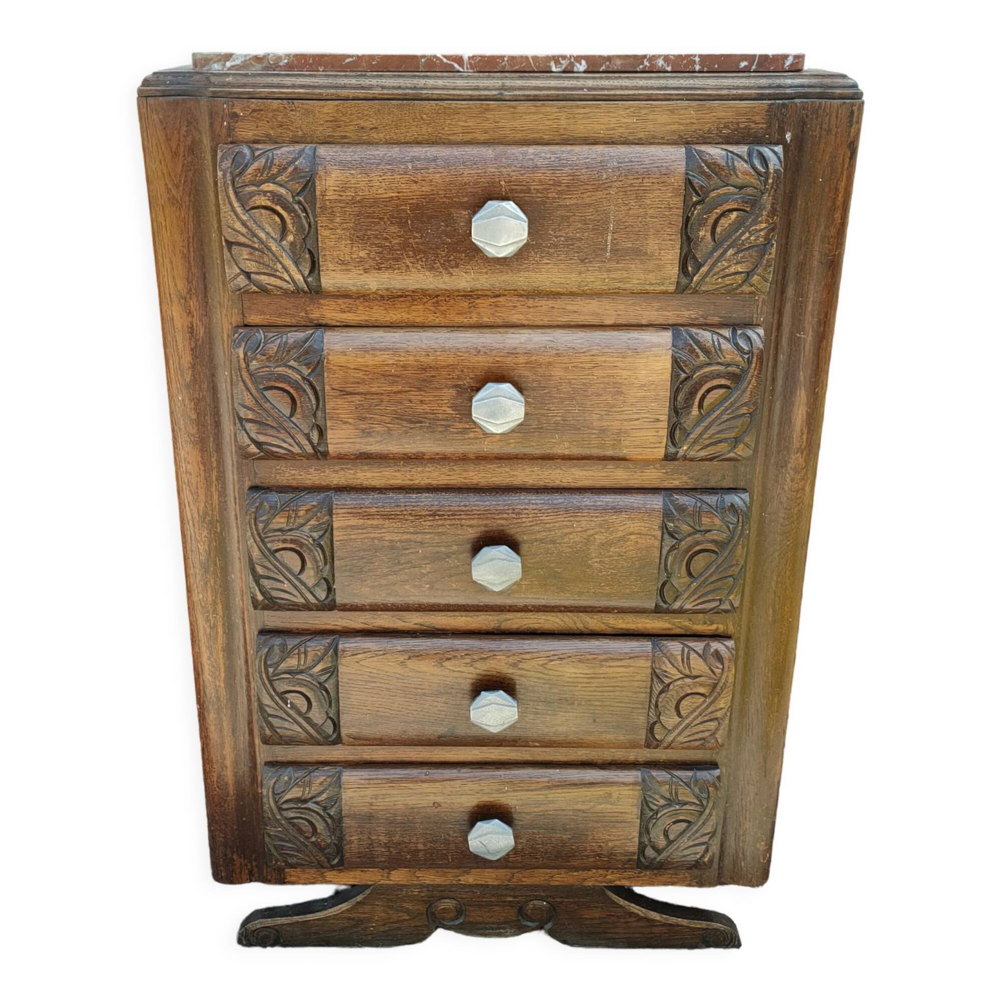 Chifonnier chest of drawers from the years 50