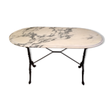 Table bistrot marbre
