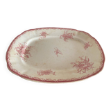 Large Watteau Sarreguemines dish