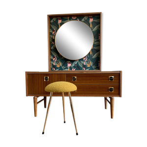 Coiffeuse vintage formica