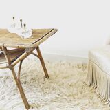 Rattan coffee table 1960