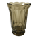 Large smoked glass vase from the 70s